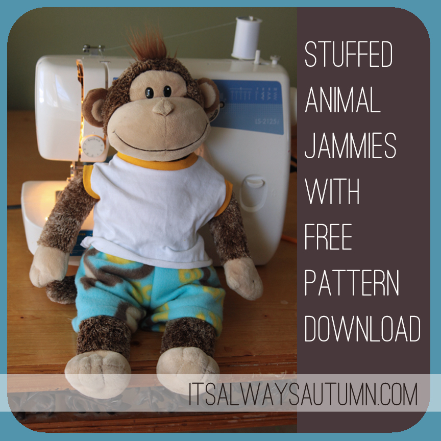 sew stuffed animal kit