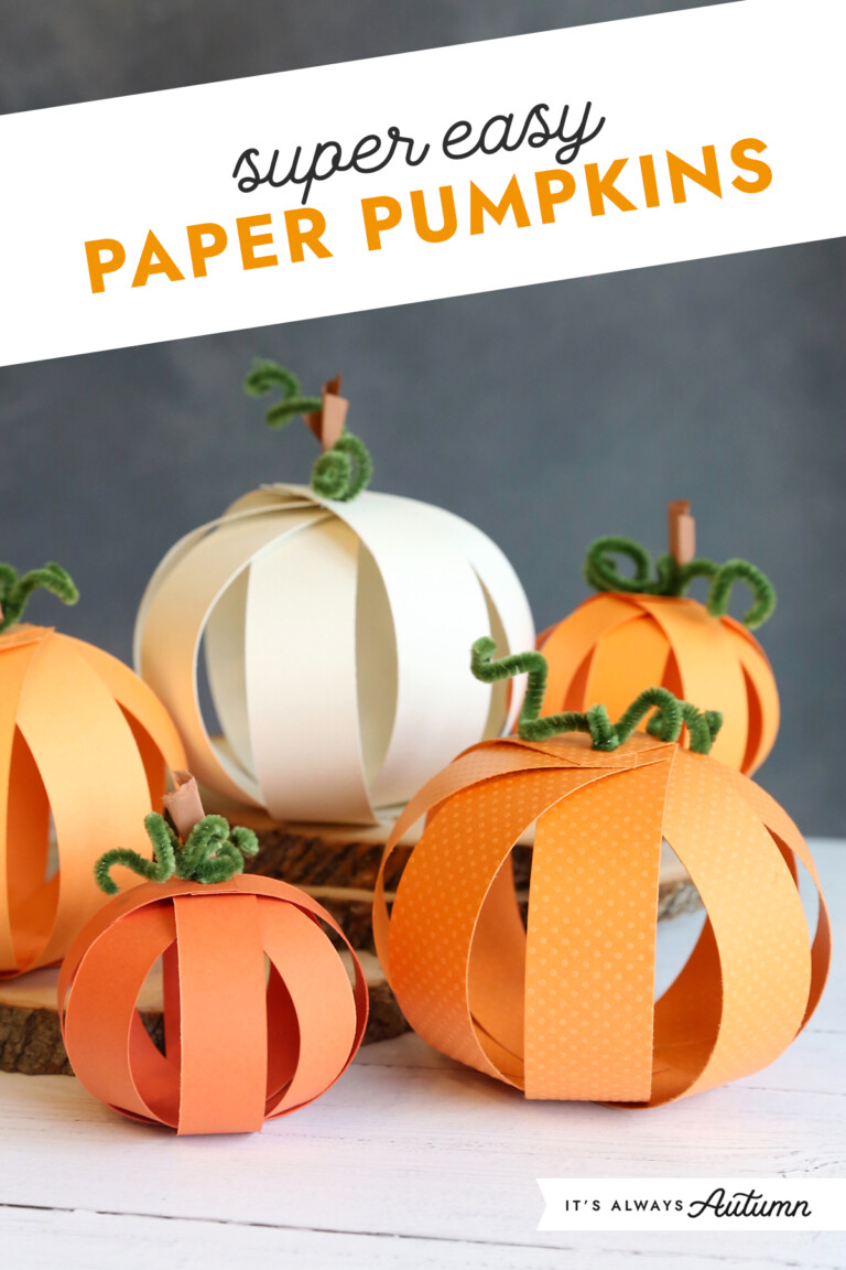 Paper Pumpkins