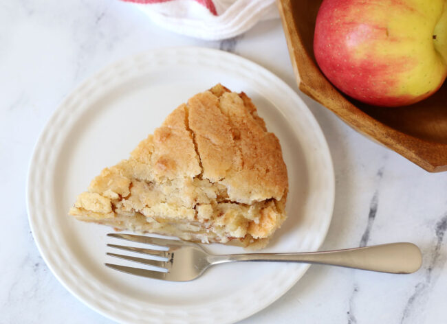 Easy Swedish Apple Pie - It's Always Autumn