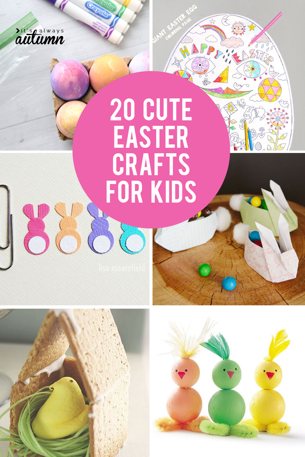 20 Adorable Easter Crafts For Kids easy Fun It s Always Autumn