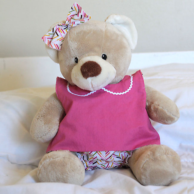 free pattern for easy to sew teddy bear clothes (build-a-bear) - It's  Always Autumn