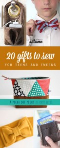 20 gifts to sew for teens (that they'll actually like!) + a giveaway ...