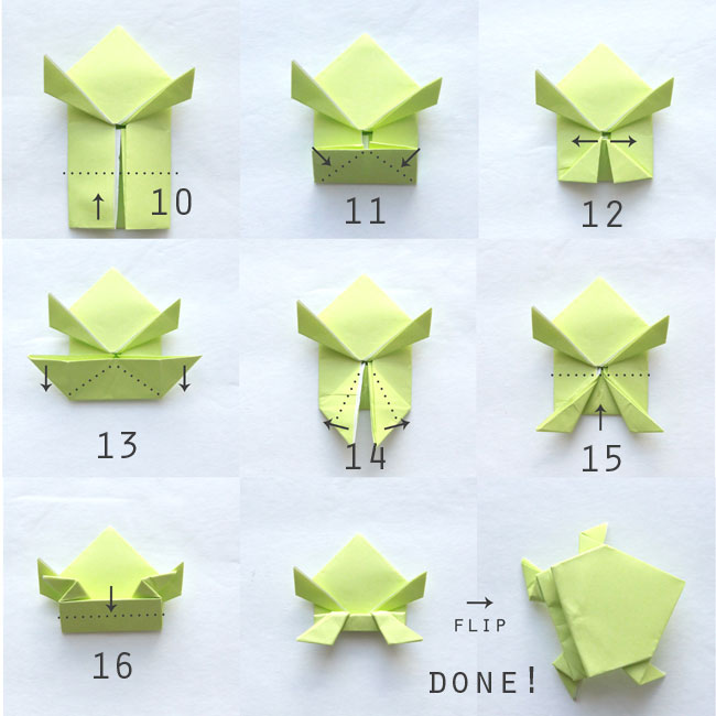 Make An Origami Frog That Really Jumps Its Always Autumn
