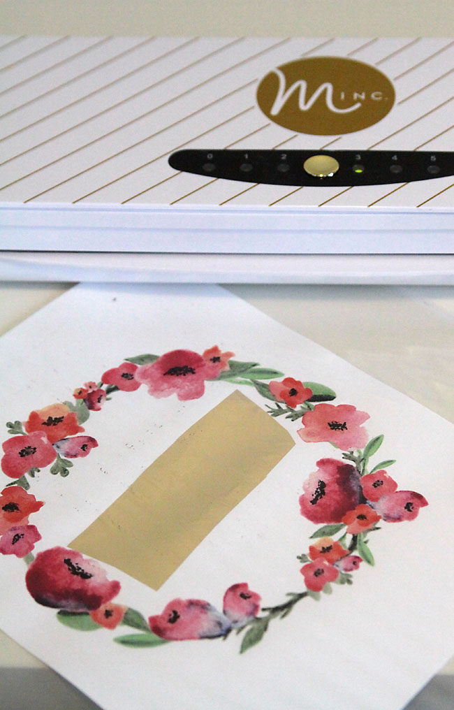 DIY Foil Art and Free Printables on