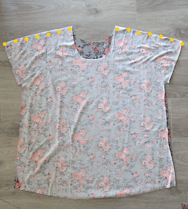 the breezy tee {free womens sewing pattern in size L} - It's Always Autumn