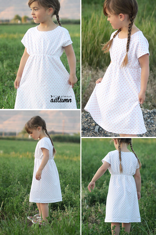 The Play all day Dress Free Girls Dress Pattern In 6 Sizes It s Always Autumn