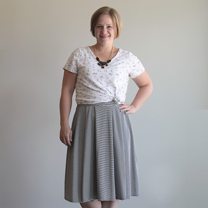 the everyday maxi skirt  easy sewing tutorial - It's Always Autumn