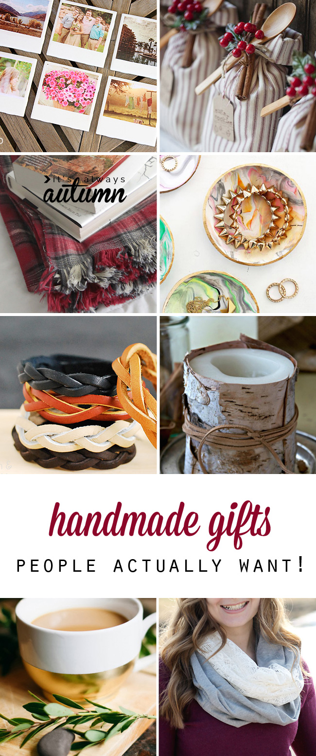 50 Homemade Christmas gifts {15 minutes!} - It's Always Autumn
