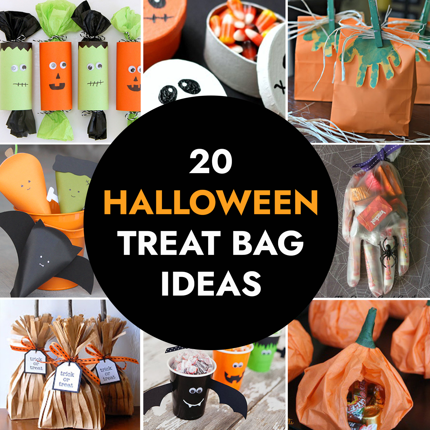 20 Easy Halloween Treat Bag Ideas To Store Halloween Candy