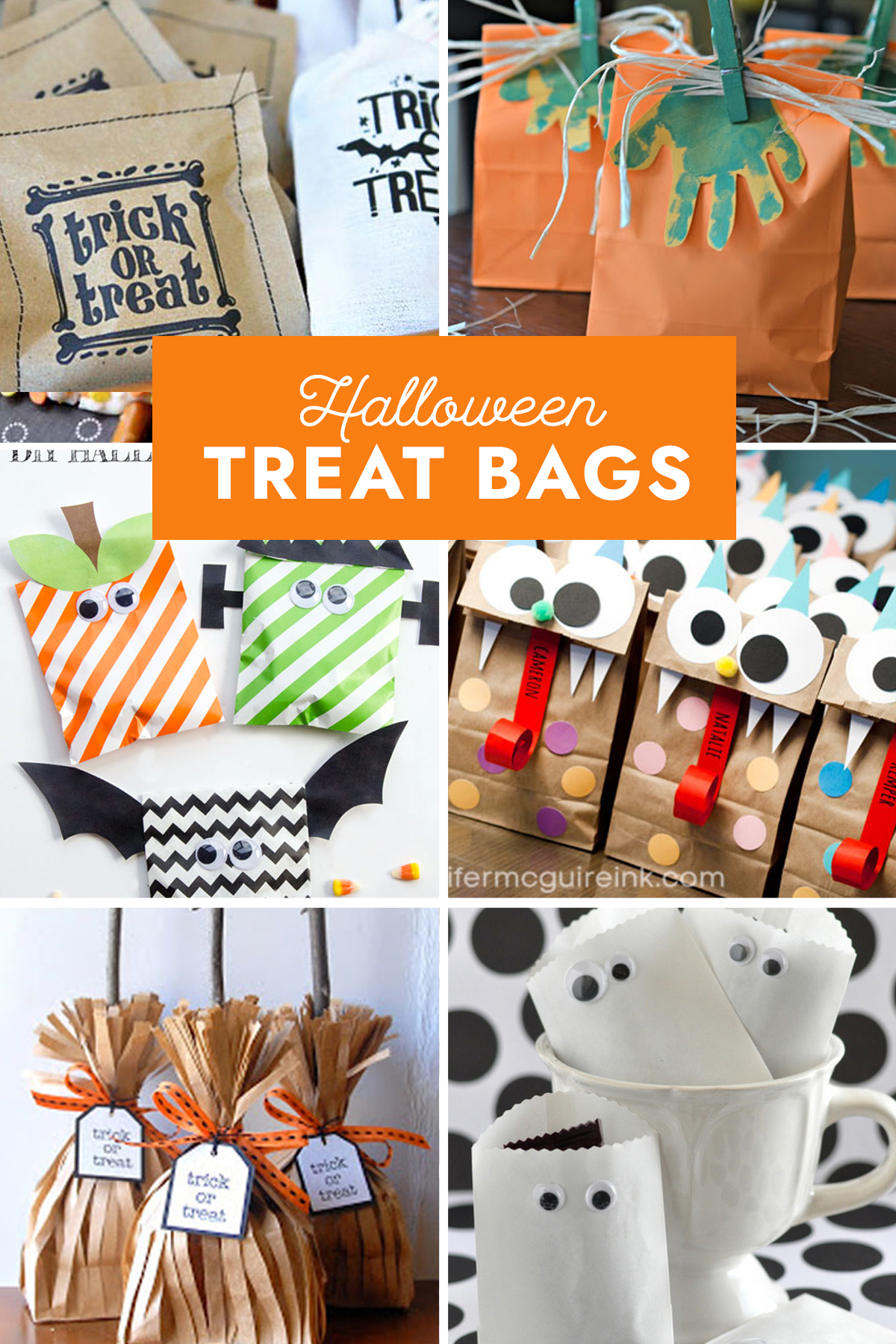 25 Best Handmade Halloween Treat Bags and Favors