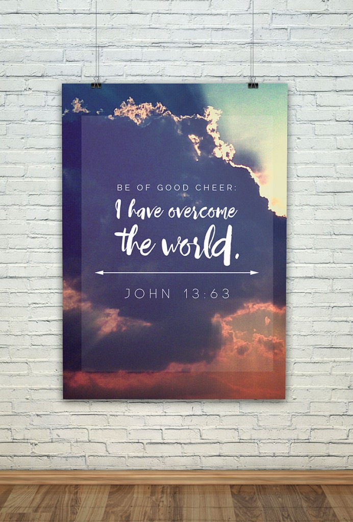 free Easter scripture verse art print - It's Always Autumn