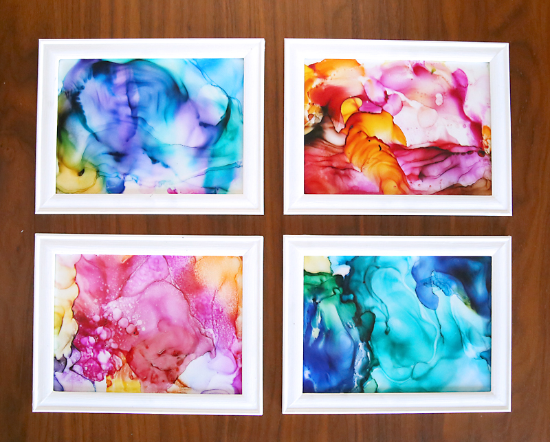 How To Make Gorgeous Fired Alcohol Ink Art it s So Easy It s 