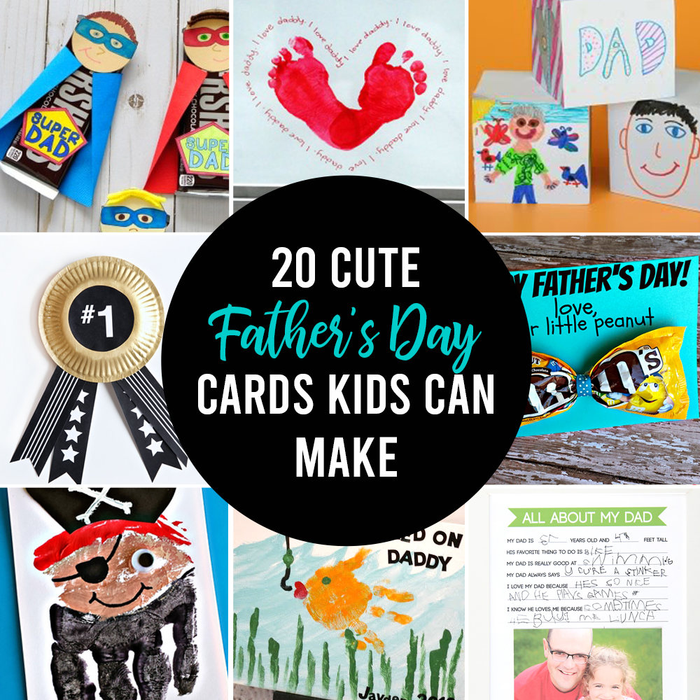 fathers day cards preschoolers can make