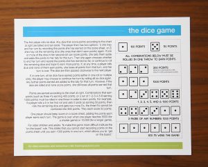 The Dice Game | fun & easy game for kids and adults - It's Always Autumn