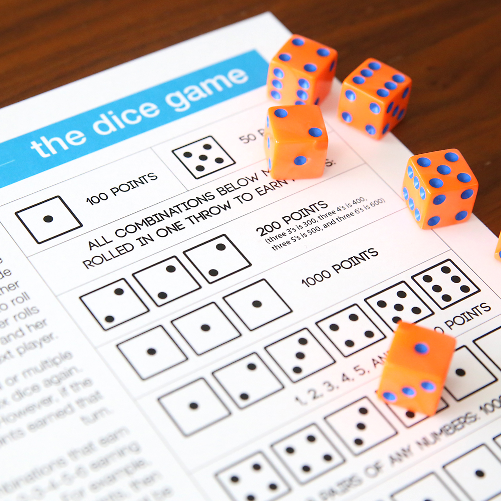 What is the plural of dice