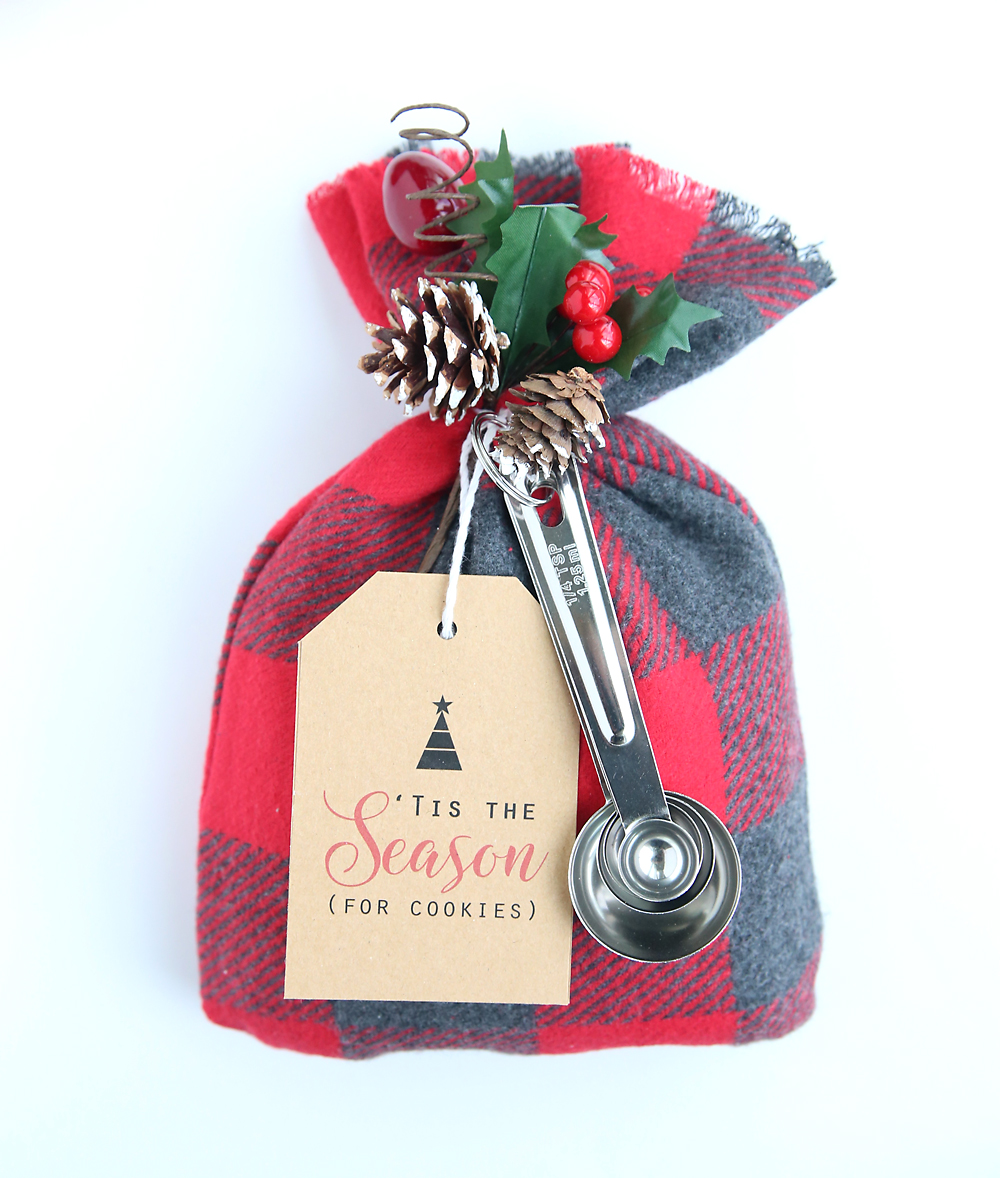 Cookie Mix Gift Sack Easy DIY Christmas Gift Idea It s Always Autumn