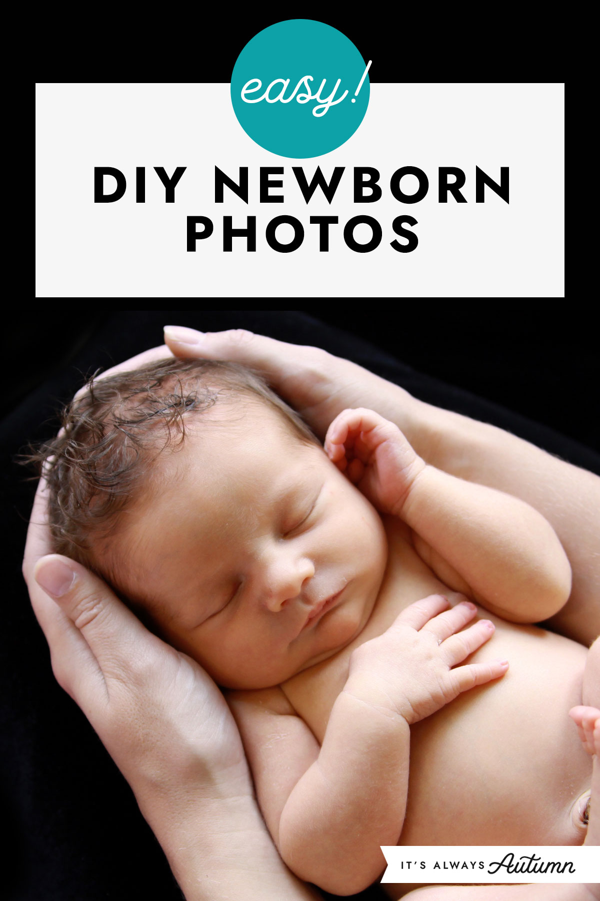 diy newborn photos 1