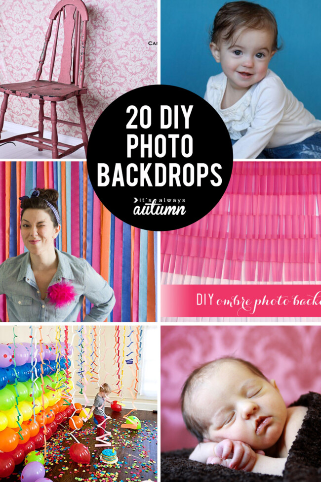 20 genius DIY backdrops you can make for just a few dollars! - It's ...