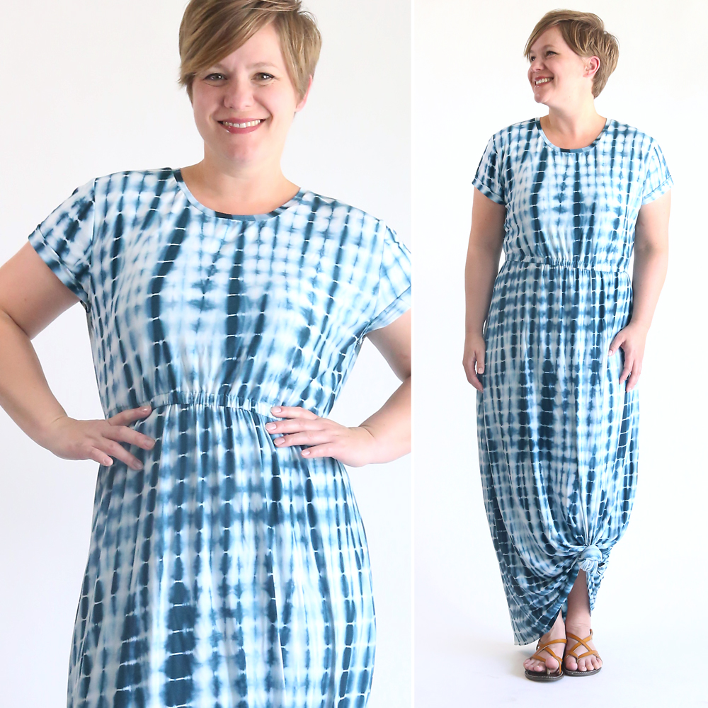 Easy Breezy Summer Lounge Dress Pattern and Tutorial