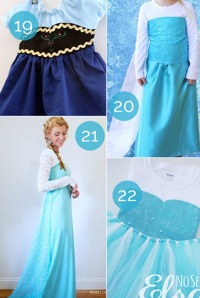 huge list of DIY princess costumes: DIY Snow white costume and more!