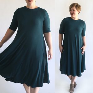 the easy tee swing dress | simple sewing tutorial - It's Always Autumn