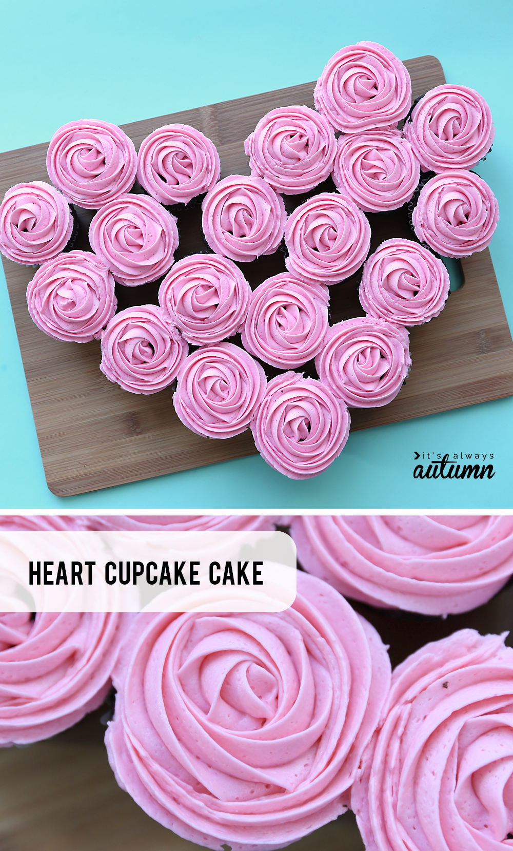 cake heart design
