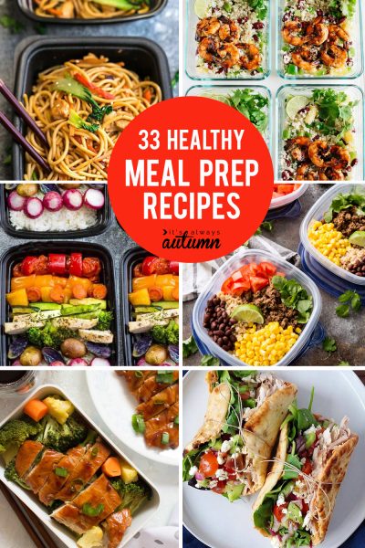 33 delicious meal prep recipes for healthy lunches that taste great ...