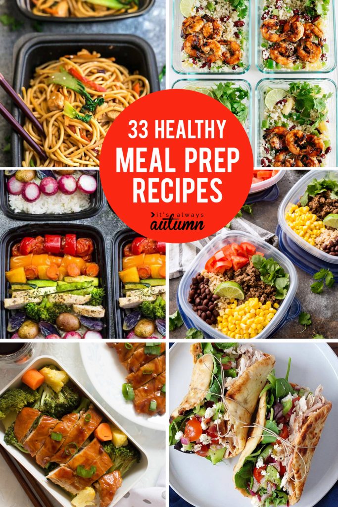 33 delicious meal prep recipes for healthy lunches that taste great ...