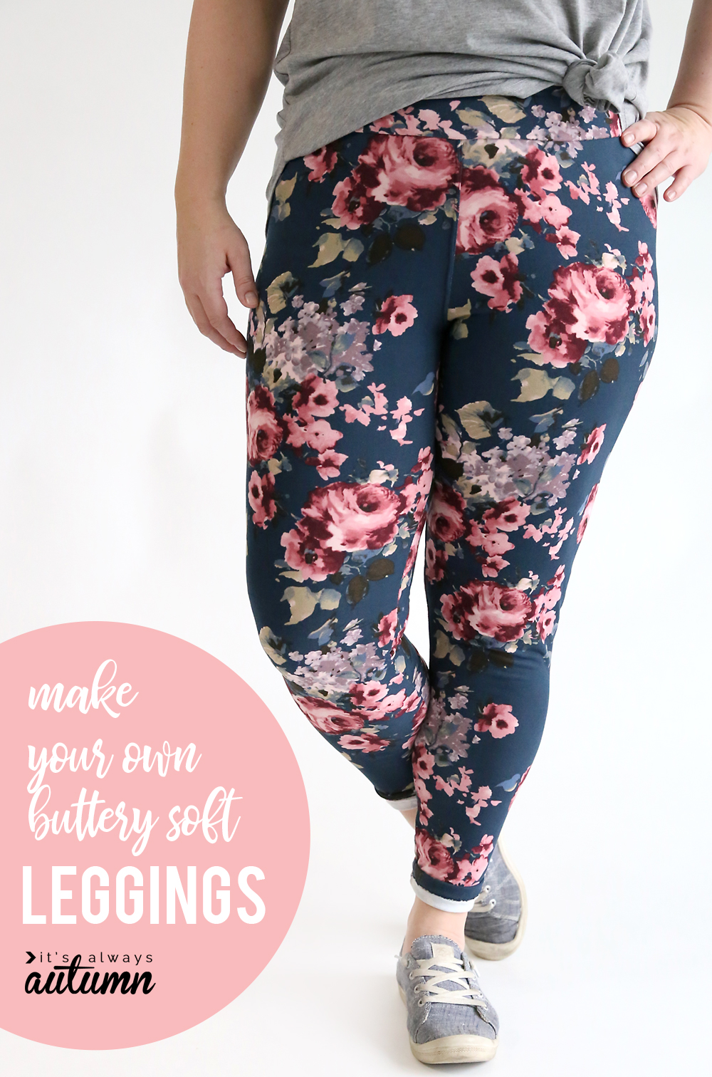 How to Sew Leggings - Make Your Own Leggings Pattern - Melly Sews