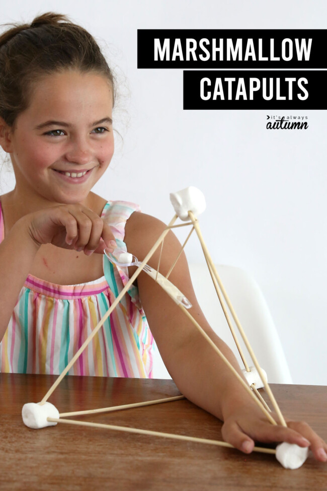 How to Make a Marshmallow Catapult It's Always Autumn