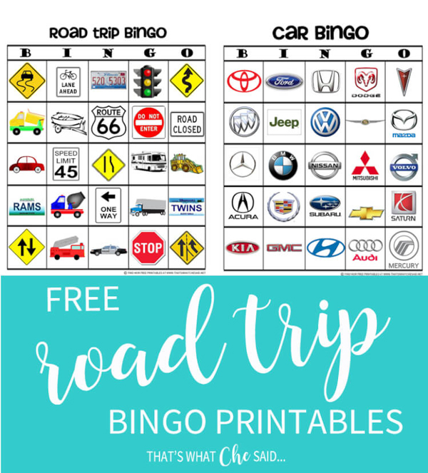 Printable Travel Activities For Kids - The Trip Clip