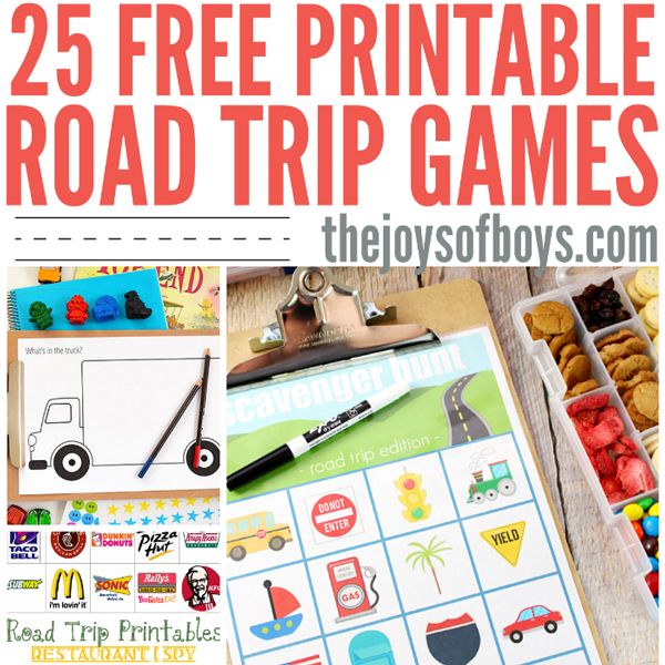 Road Trip Activities for Kids {that are screen free!} - Organize by Dreams
