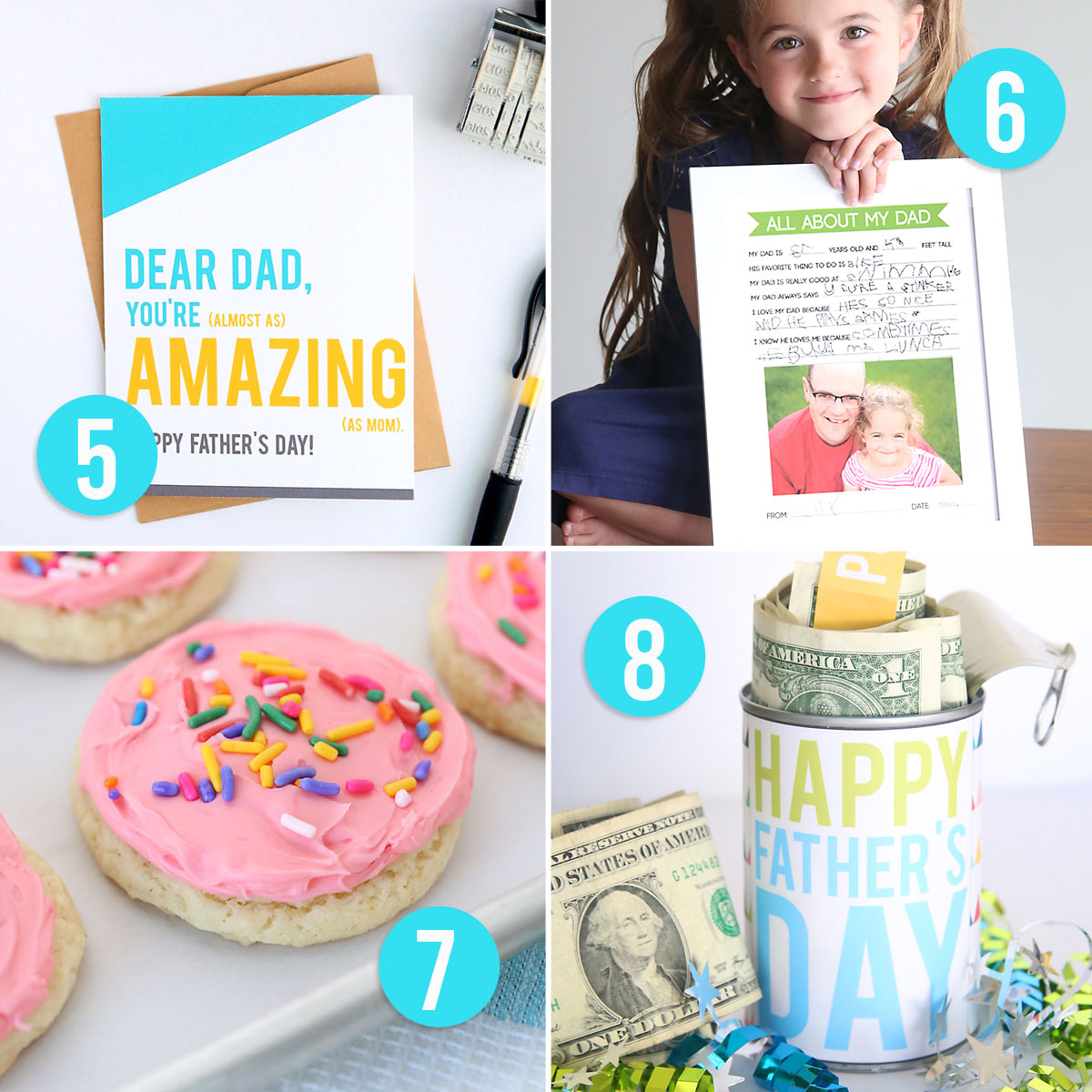 20 super cool handmade Father's Day Gifts DIY for Dad