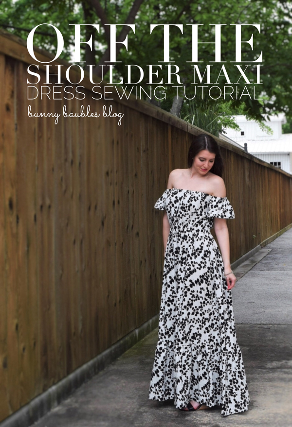 DIY Maxi Dress: Jessica Dress Pattern Review - Montoya Mayo