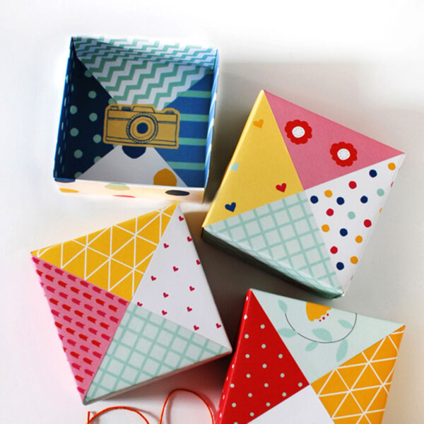 Origami boxes.