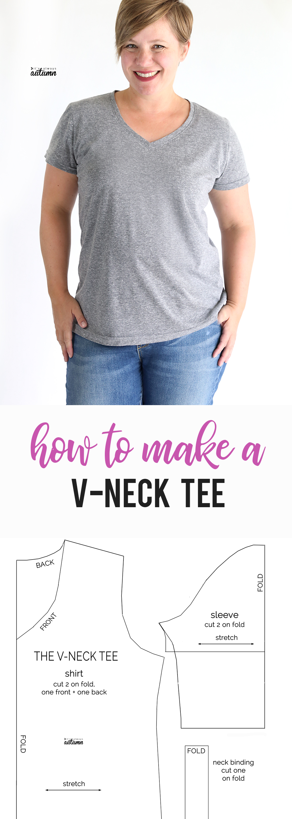 How to : Draft a simple summer top — In the Folds
