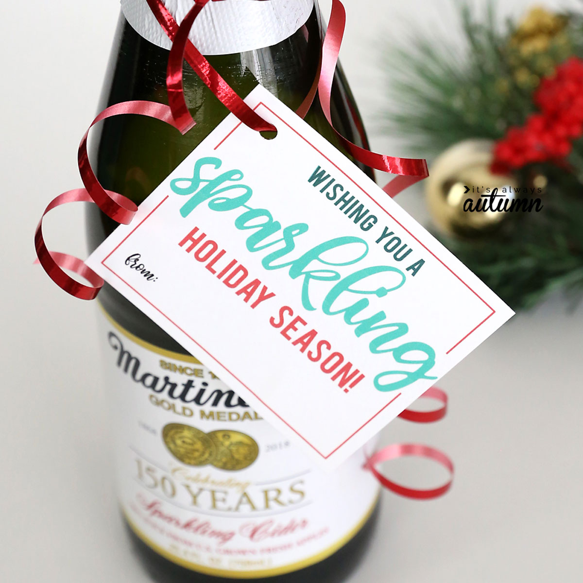 Printable Gift Tag Idea (Perfect for Christmas and Holidays!) - A