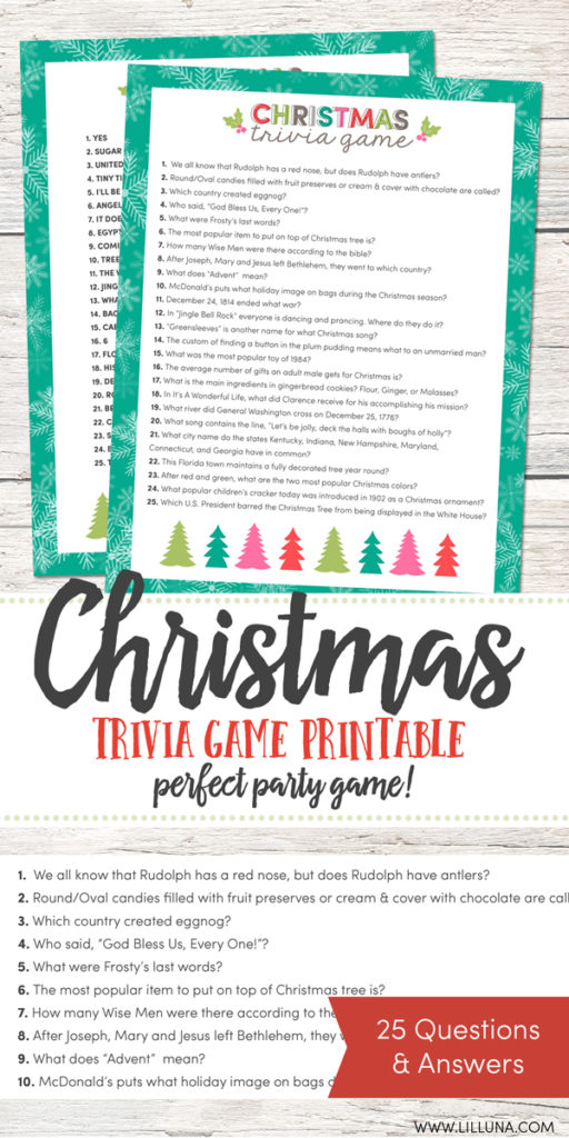 25 Funny Christmas Party Games - It's Always Autumn