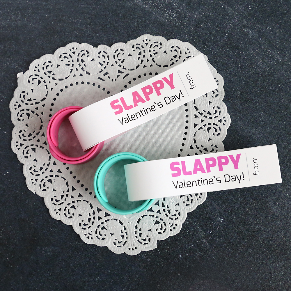 Slap bracelet Valentines: easy classroom Valentine idea It s Always
