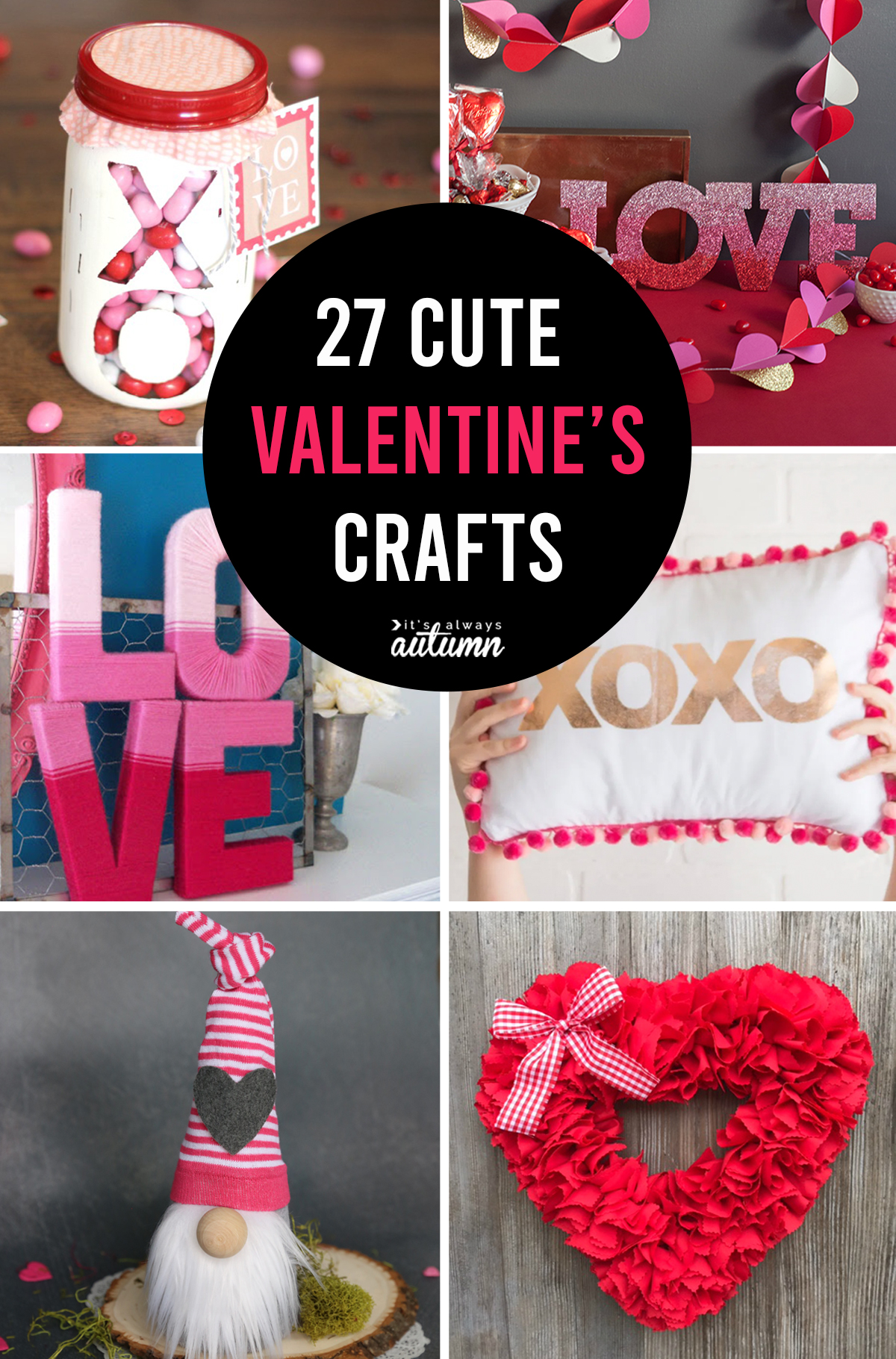 4 Easy Valentine Craft Ideas, Valentines Day DIY