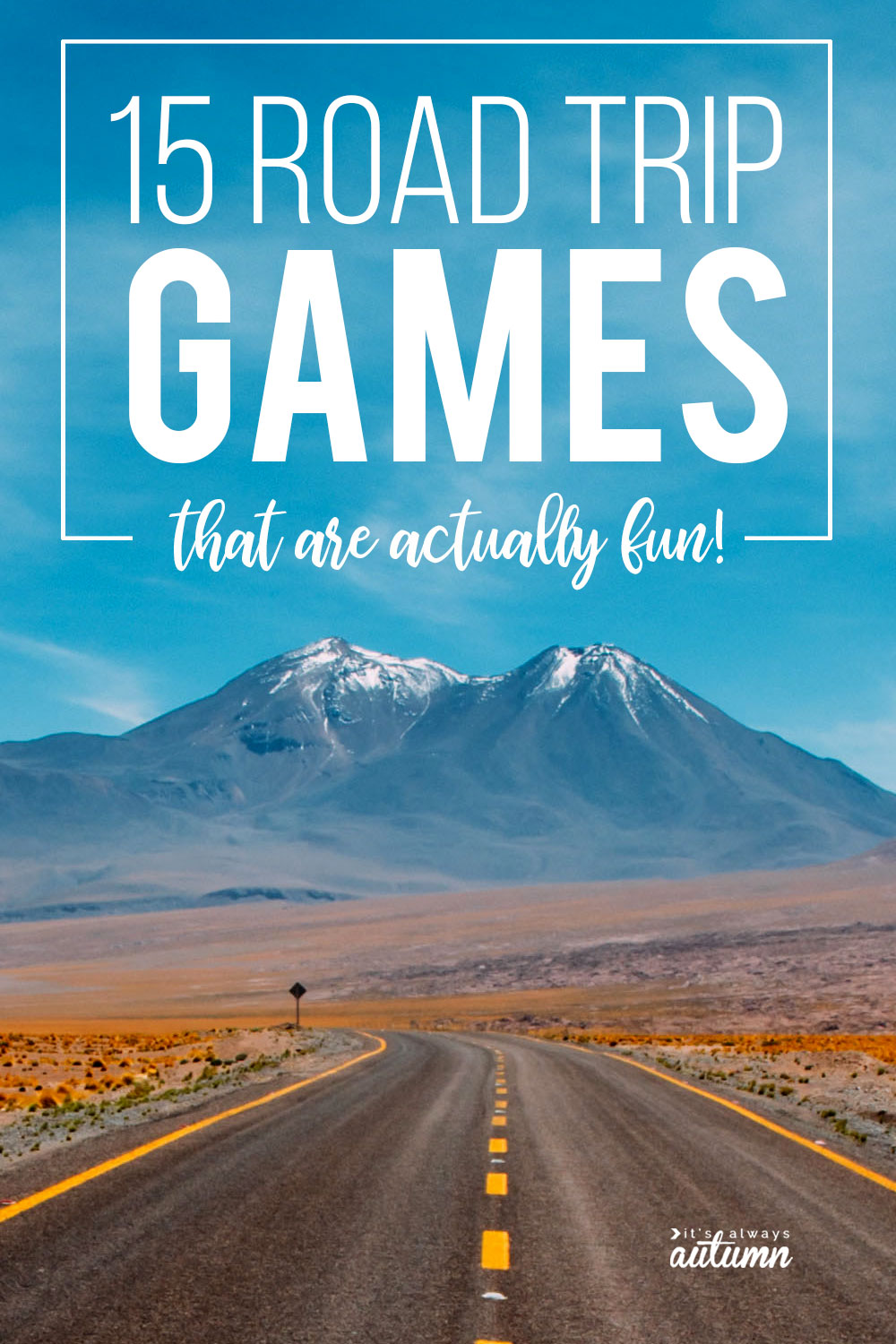 Easy Road Trip Games That are Actually Fun! - It's Always Autumn