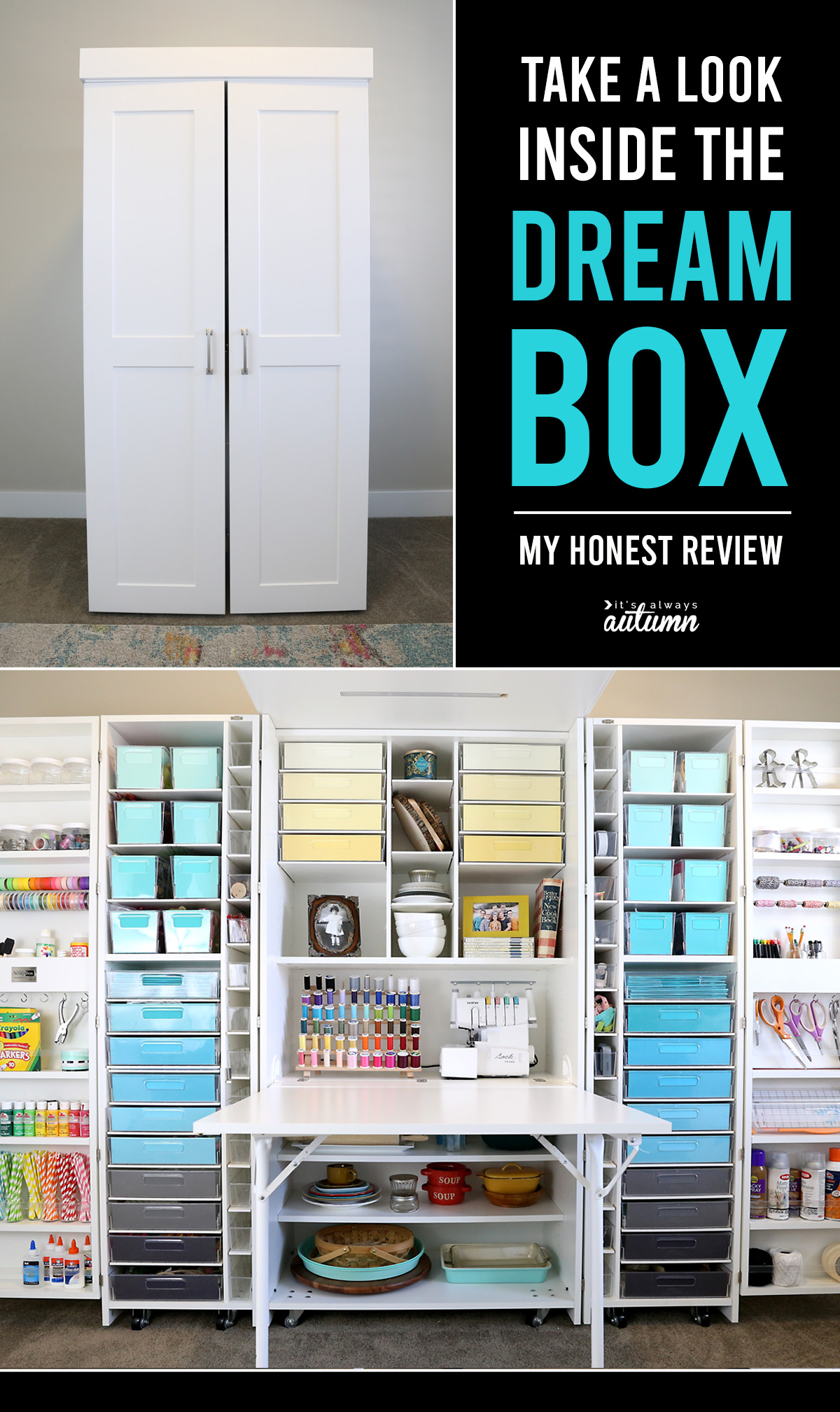 Dreambox Review: How I Organized My Supplies