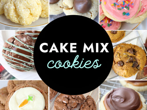 Christmas Cake Mix Cookies - Julie's Eats & Treats ®