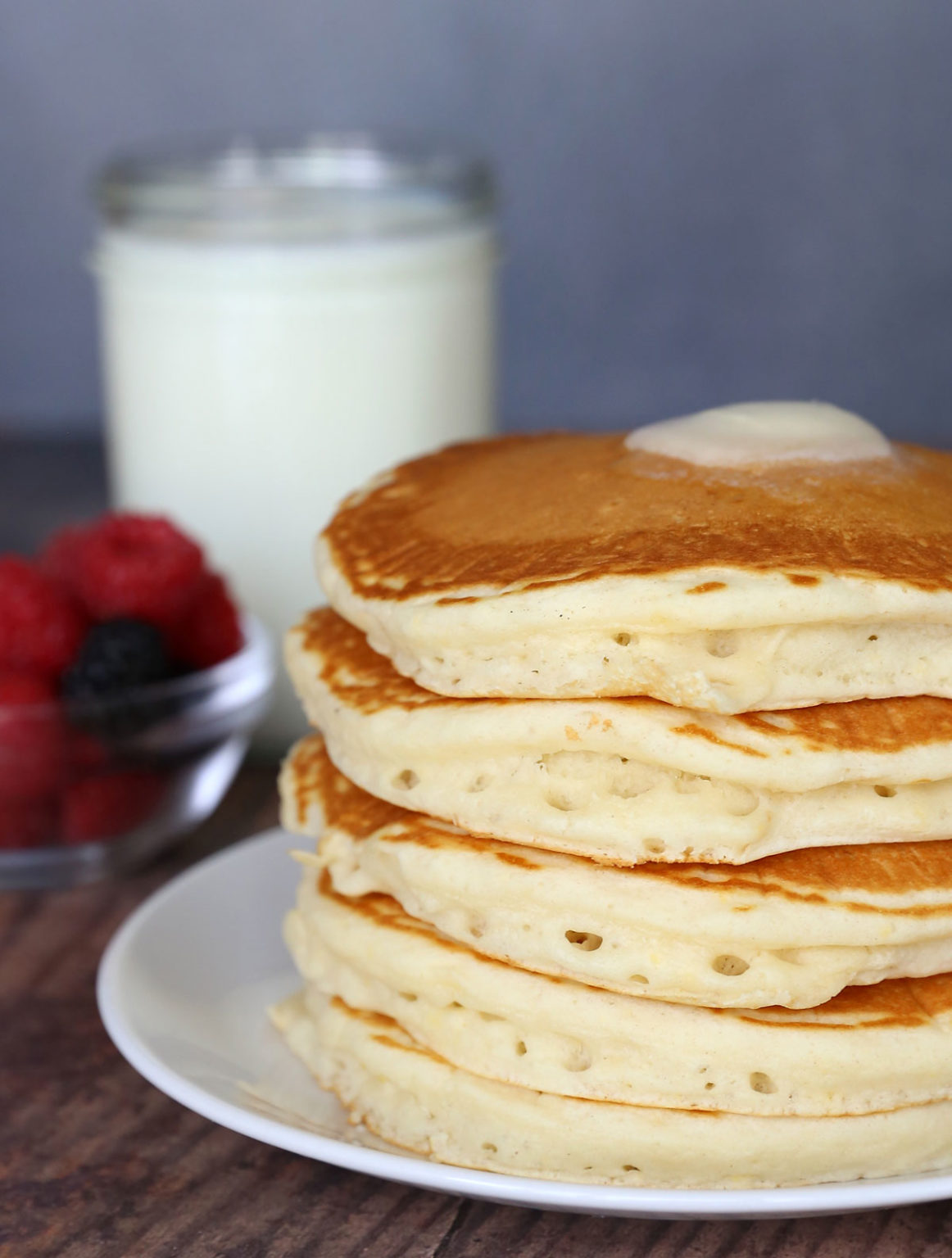 Perfect Fluffy Pancakes From Scratch {EASY!} - It's Always Autumn