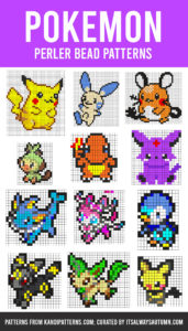 The GIANT list of Perler Bead Patterns {fuse beads, melty beads} - It's ...