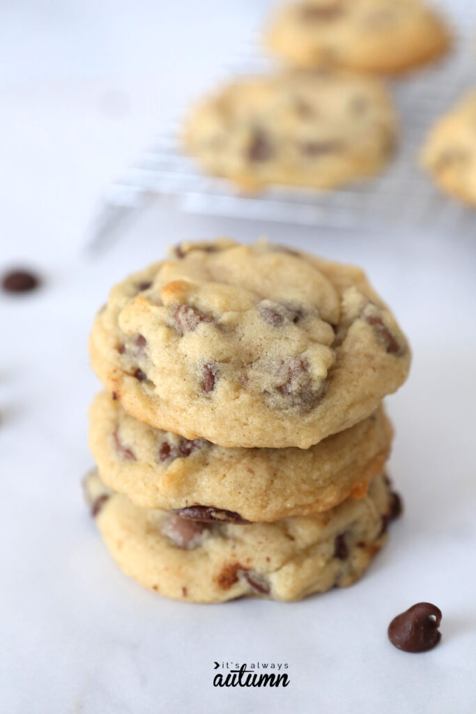 The PERFECT Soft Chocolate Chip Cookies - It's Always Autumn