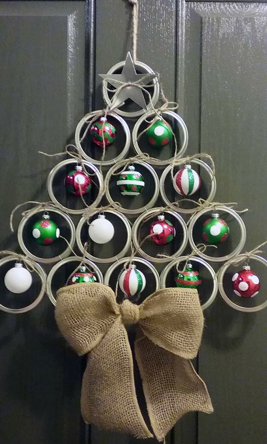 Mini Star Pinecone Ornaments - Crafty Morning