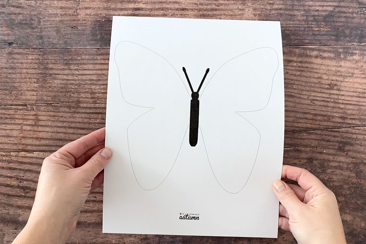 Tissue Paper Butterfly Art {easy project for kids} - It's Always