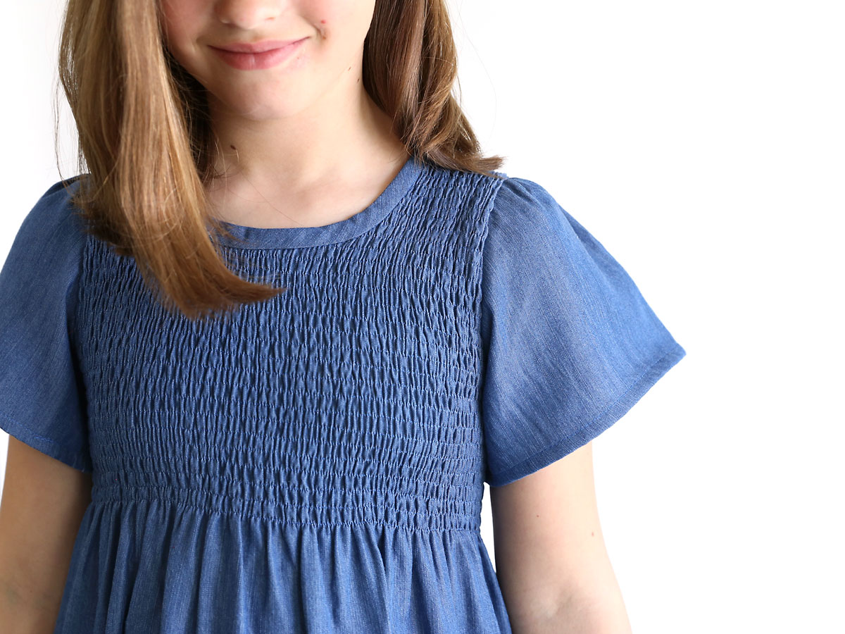 How to Smock Fabric with Elastic Thread - {It's Always Autumn}