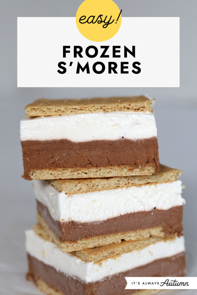 Frozen S'mores - It's Always Autumn